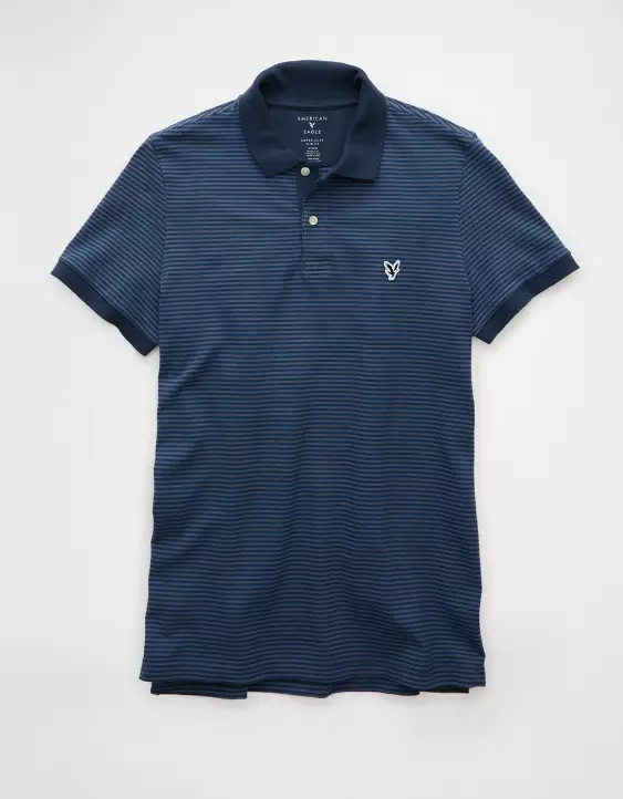 AE Lived-In Slim Fit Pique Polo Shirt - Image 3