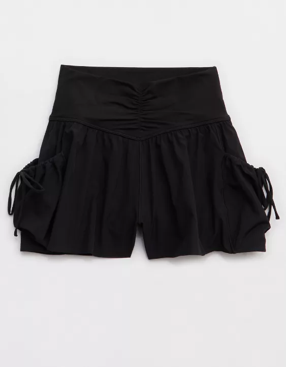 OFFLINE By Aerie Real Me Ruched Pocket Flowy Short - Image 3