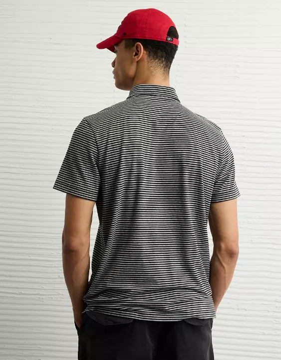 AE 24/7 Georgia Bulldogs Graphic Club Polo Shirt - Image 2