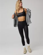 OFFLINE By Aerie Real Me XTRA Rib Foil Legging