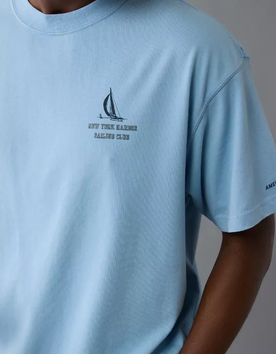 AE Boxy Nautical Graphic T-Shirt - Image 5