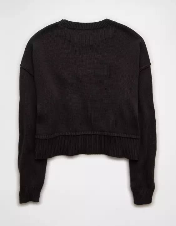 AE LSU Tigers Cropped Sweater - Image 4