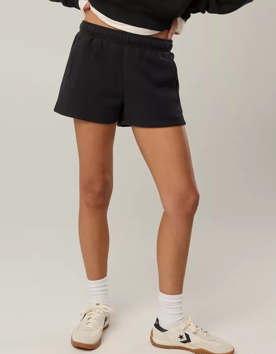 OFFLINE By Aerie Cloud Fleece Short - Image 5