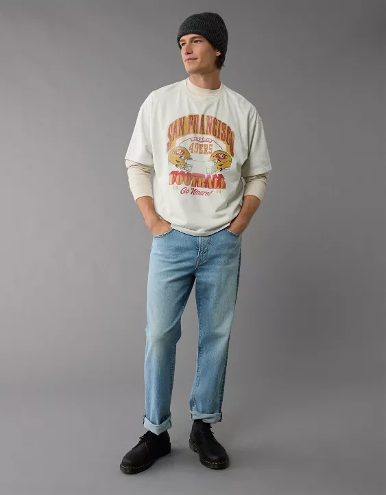 NFL Boxy San Francisco 49ers Graphic T-Shirt - Image 5