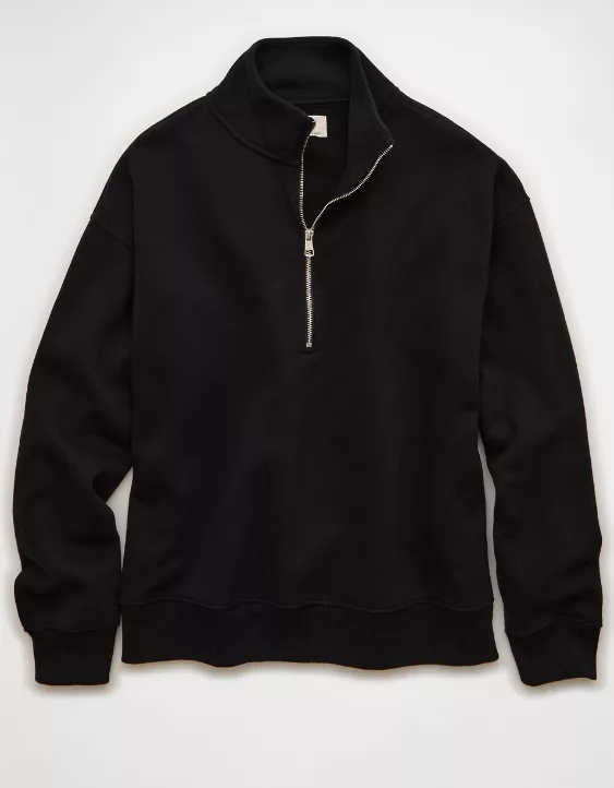 AE Everyday Luxe Quarter-Zip Sweatshirt - Image 3