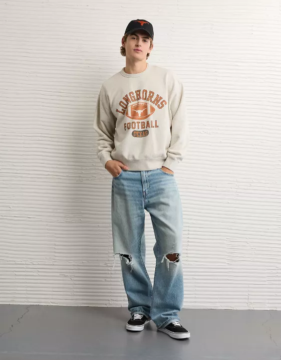 AE Texas Longhorns Graphic Sweatshirt - Image 5