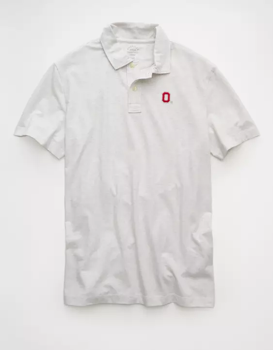 AE 24/7 Ohio State Buckeyes Graphic Club Polo Shirt - Image 3