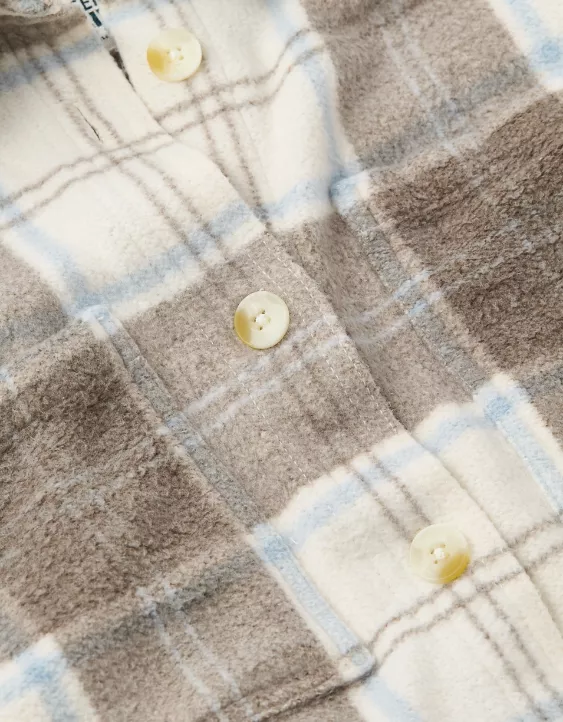 AE Fleece Shacket - Image 7