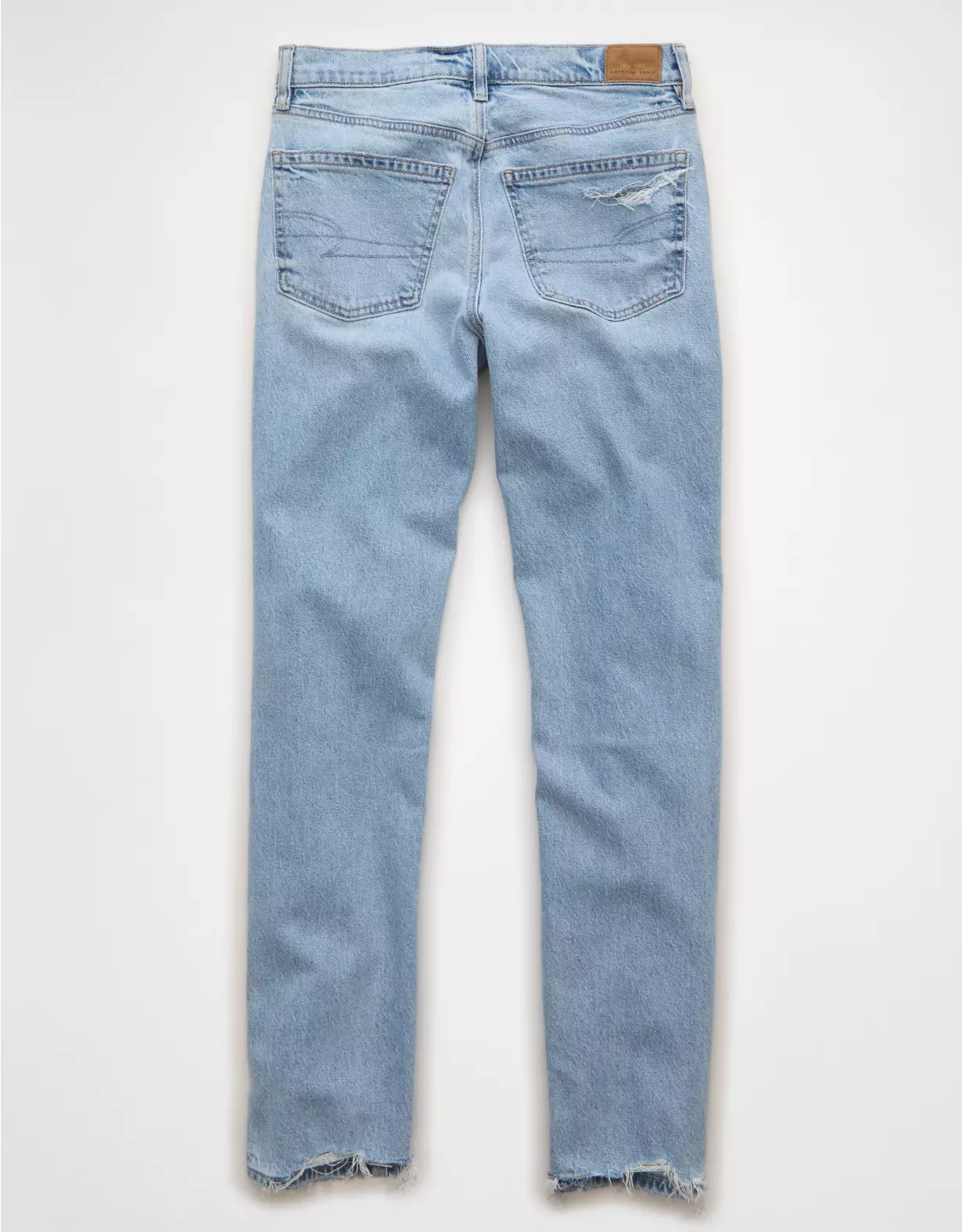 AE Stretch Super High-Waisted Straight Jean - Image 2