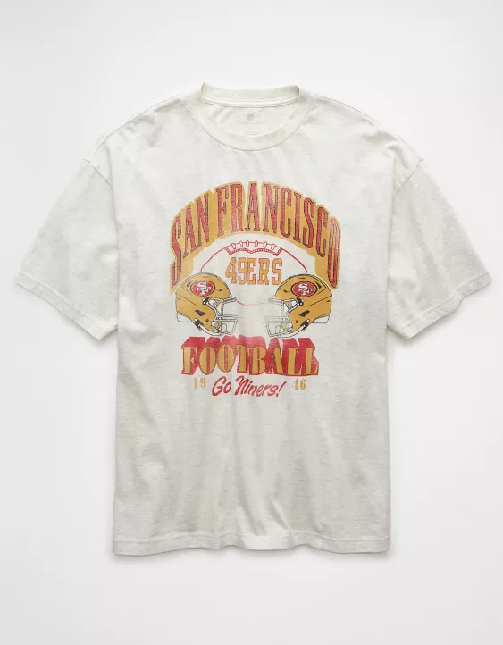 NFL Boxy San Francisco 49ers Graphic T-Shirt - Image 3