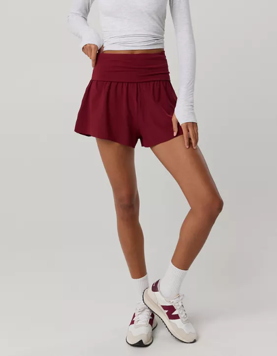 OFFLINE By Aerie Real Me Foldover Flowy Short - Image 7