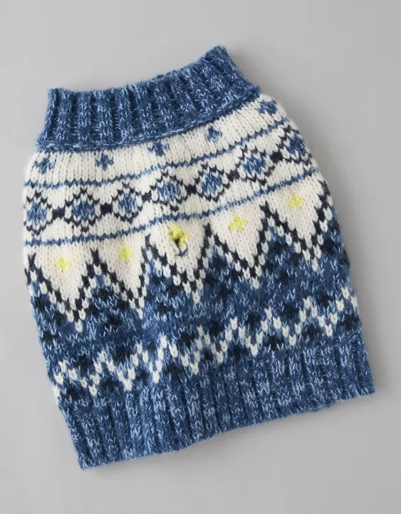 ABO Fairisle Dog Sweater - Image 3