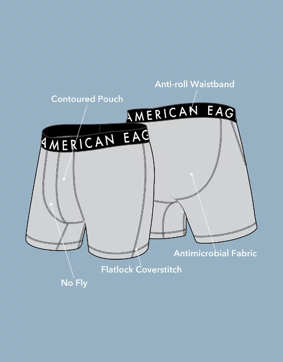 AEO Men's Eggplants 6" Flex Boxer Brief - Image 6
