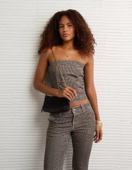 AE Fringed Baguette Bag - Image 2