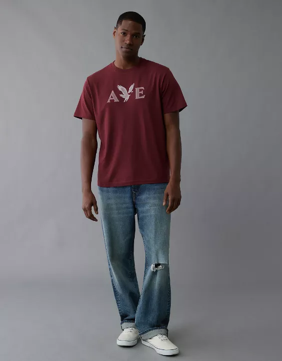 AE Lightweight Icon Logo Graphic T-Shirt - Image 4