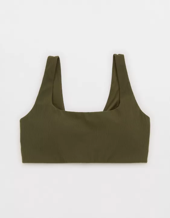 OFFLINE By Aerie Real Me XTRA Ribbed Classic Sports Bra - Image 3