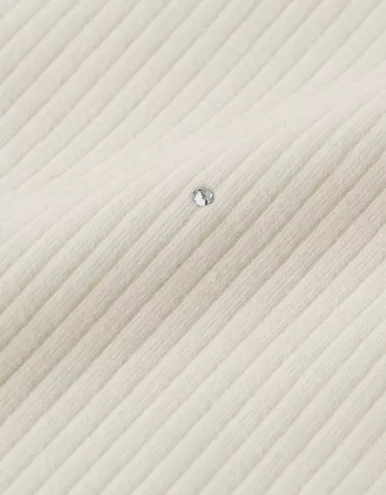 AE Long Sleeve Rhinestone T-Shirt - Image 7