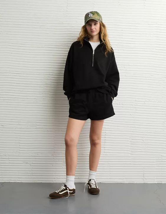 AE Everyday Luxe Quarter-Zip Sweatshirt - Image 5