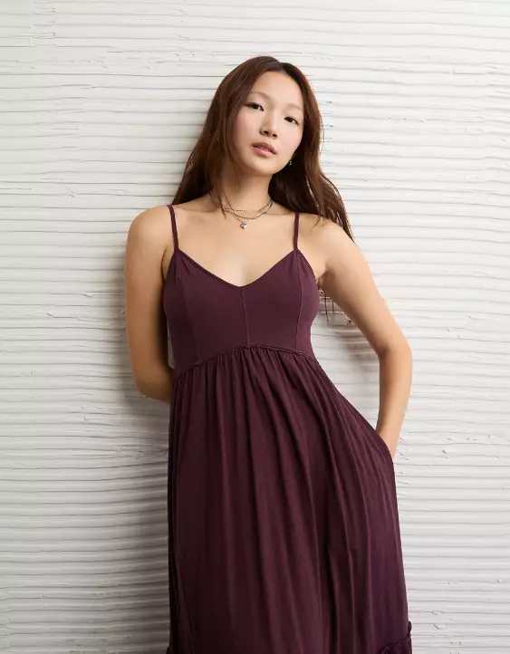 AE Sunchaser V-Neck Midi Dress - Image 5