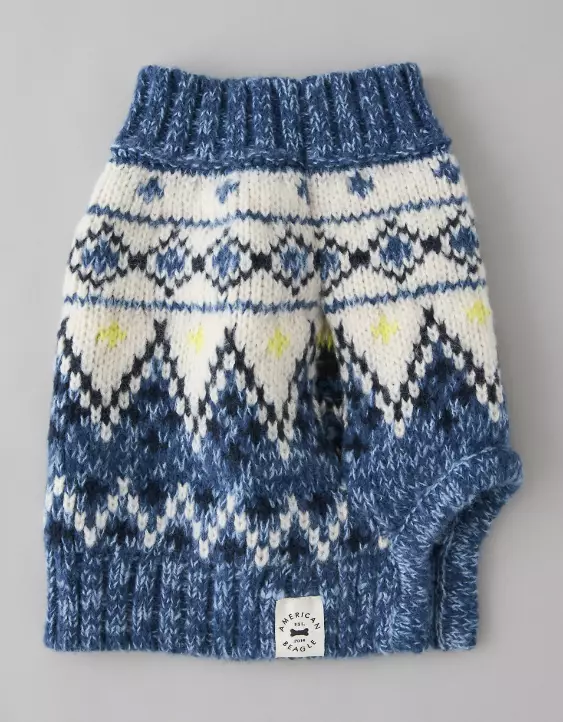 ABO Fairisle Dog Sweater - Image 4