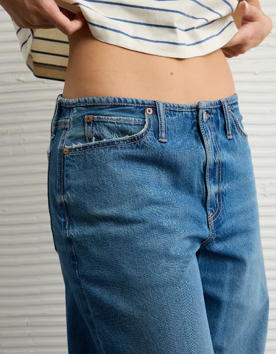 AE Dreamy Drape Strigid Low-Rise Ultra Wide-Leg Jean - Image 6