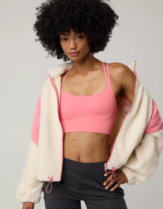 OFFLINE By Aerie Real Me Hold Up! Strappy Sports Bra - Image 2
