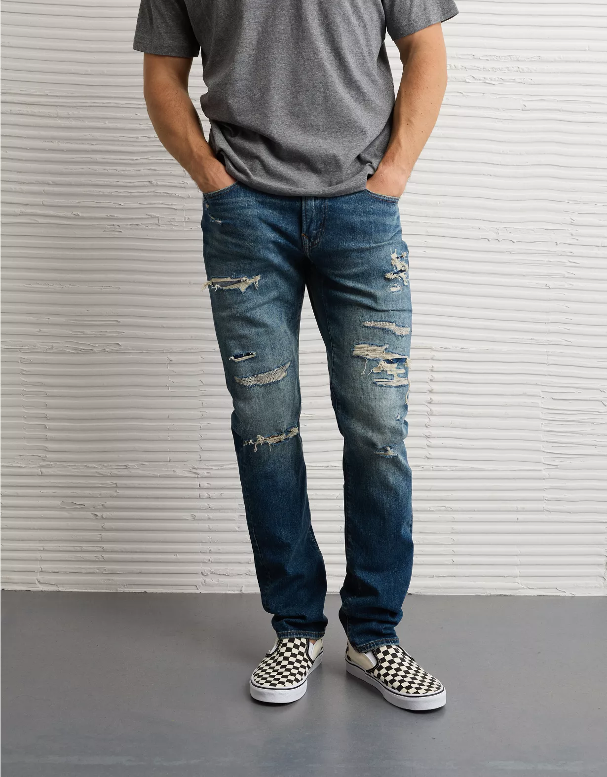 AE AirFlex+ TENCEL™ Fibers Patched Slim Jean