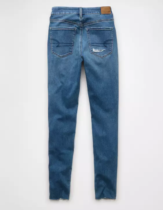 AE Next Level Curvy Ripped High-Waisted Jegging - Image 4
