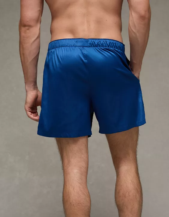 AEO Men's Satin Pocket Boxer Short - Image 2
