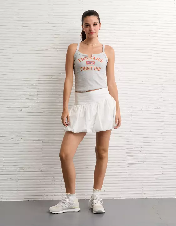 AE USC Trojans Graphic Notch Neck Tank Top - Image 7