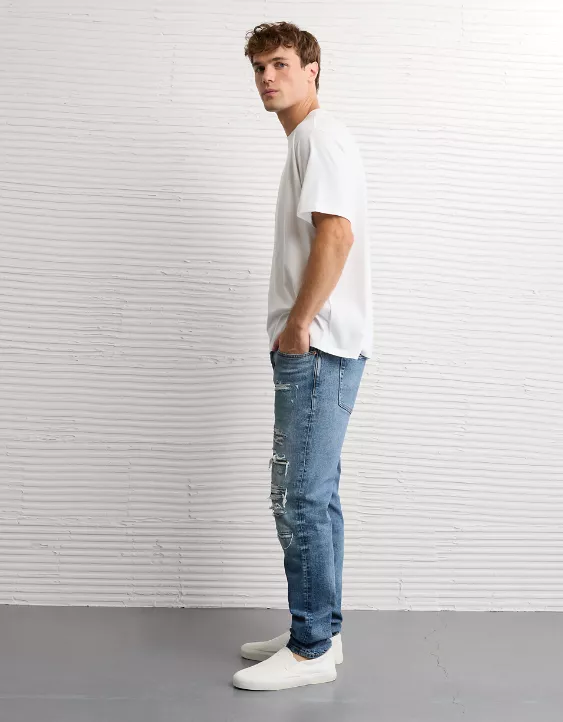 AE AirFlex+ TENCEL™ Fibers Patched Athletic Fit Jean - Image 5