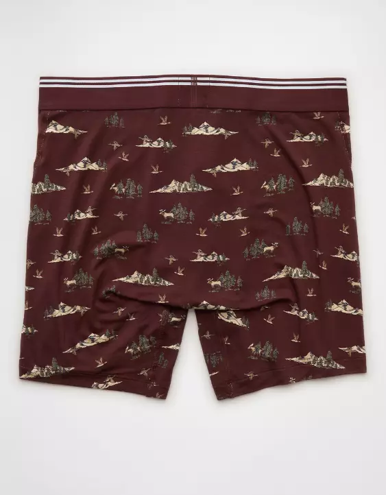 AEO Men's Woodlands 6" Ultra Soft Boxer Brief - Image 4