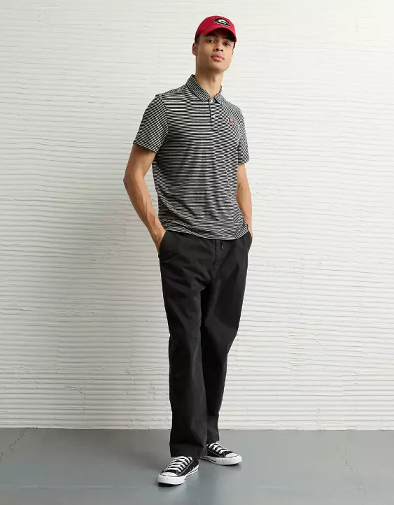 AE 24/7 Georgia Bulldogs Graphic Club Polo Shirt - Image 5