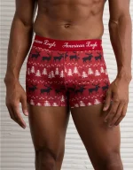 AEO Men's Festive 4" Flex Boxer Brief