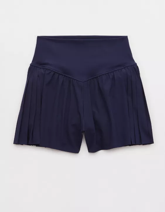 OFFLINE By Aerie Real Me Pleated Flowy Short - Image 3