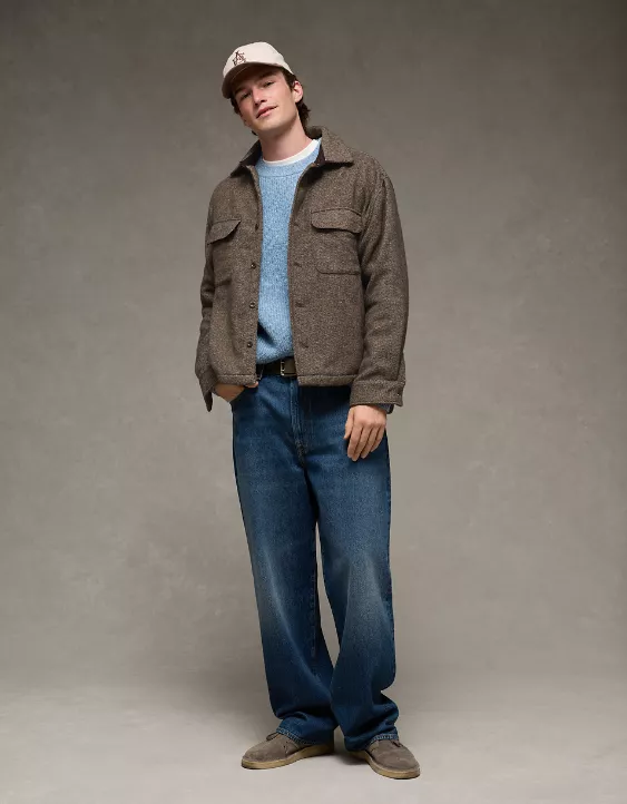 AE Textured Overshirt - Image 5