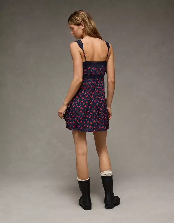 AE Lace Slip Mini Dress - Image 2