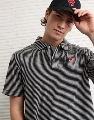 AE 24/7 Oklahoma Sooners Graphic Club Polo Shirt