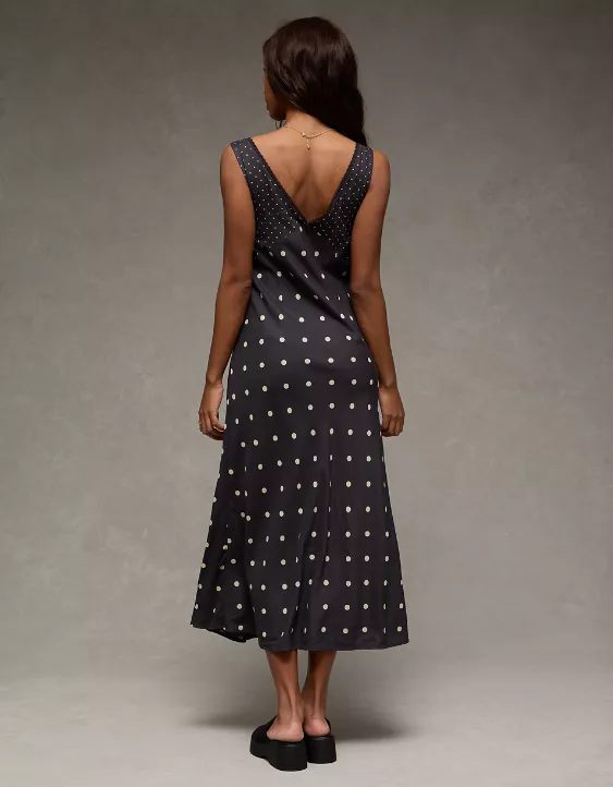 AE V-Neck Slip Midi Dress - Image 2