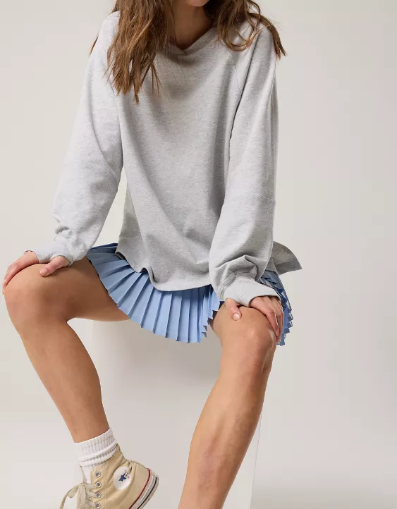 OFFLINE By Aerie Pique Long Sleeve T-Shirt - Image 5