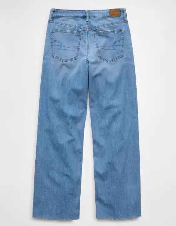 AE Dreamy Drape Stretch Ripped Low-Rise Baggy Wide-Leg Jean - Image 4