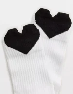 Aerie Ribbed Cotton Crew Socks