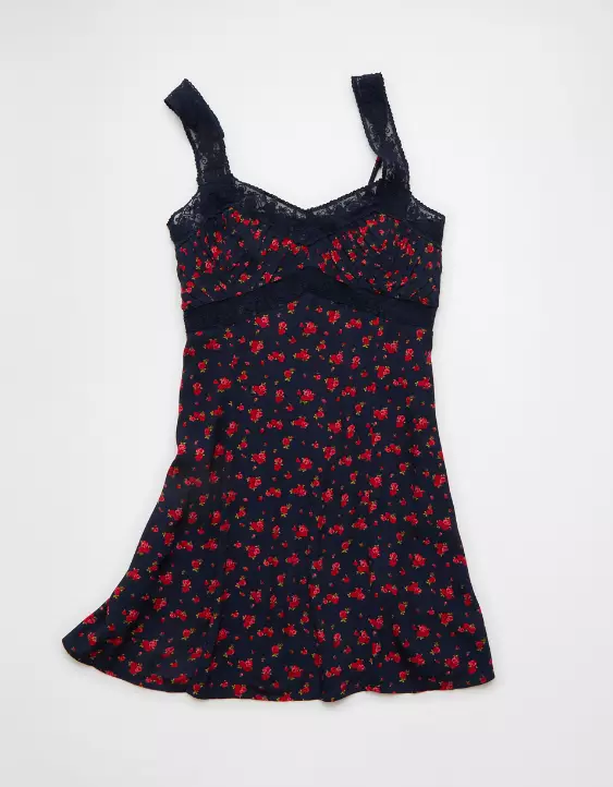 AE Lace Slip Mini Dress - Image 3