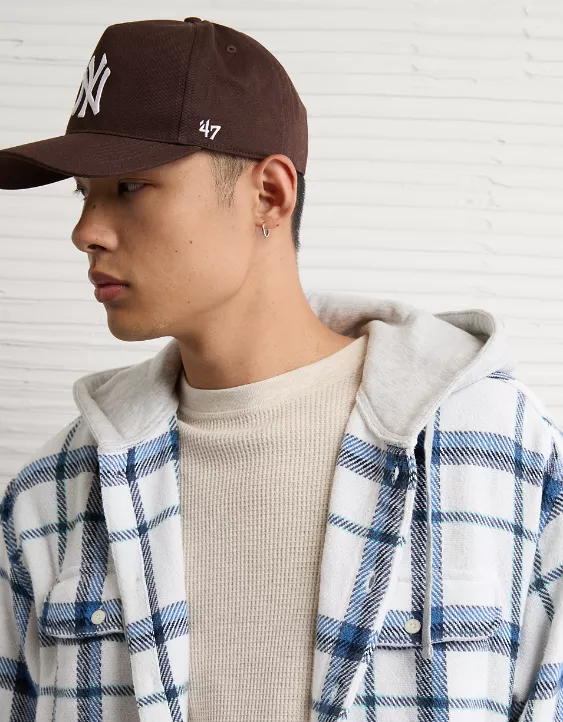 AE Hooded Flannel Shirt - Image 6