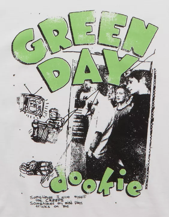AE Boxy Green Day Graphic T-Shirt - Image 6