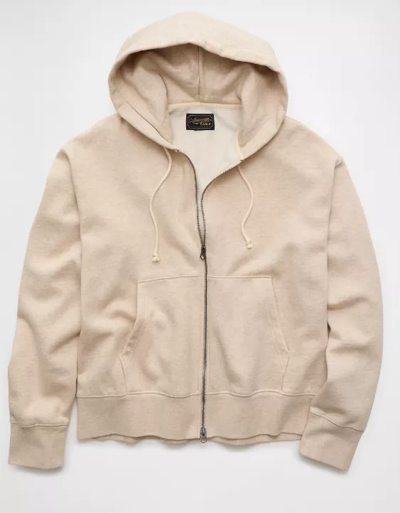 AE Laidback Luxe Heavyweight Full-Zip Hoodie - Image 4