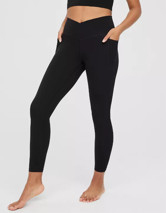 OFFLINE By Aerie Real Me XTRA Crossover High Waisted Pocket Legging - Image 2