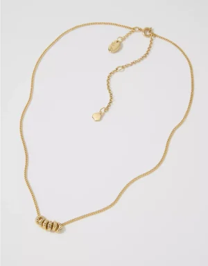 Aerie Dainty Croissant Necklace