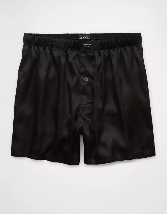 AEO Men's Satin Pocket Boxer Short - Image 3