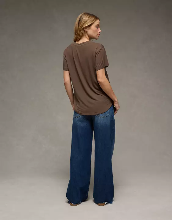 AE Soft & Sexy V-Neck T-Shirt - Image 2